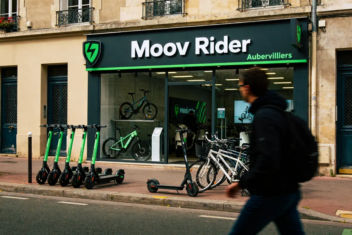 Moov Rider Aubervilliers : Vente Et Réparation De Trottinettes!
