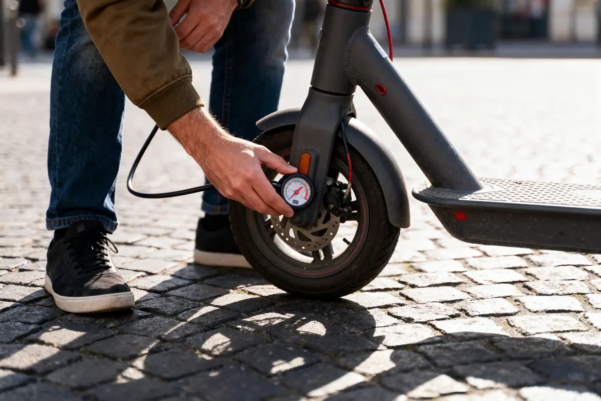 Pression de pneu pour trottinette : Quelle est la meilleure ?