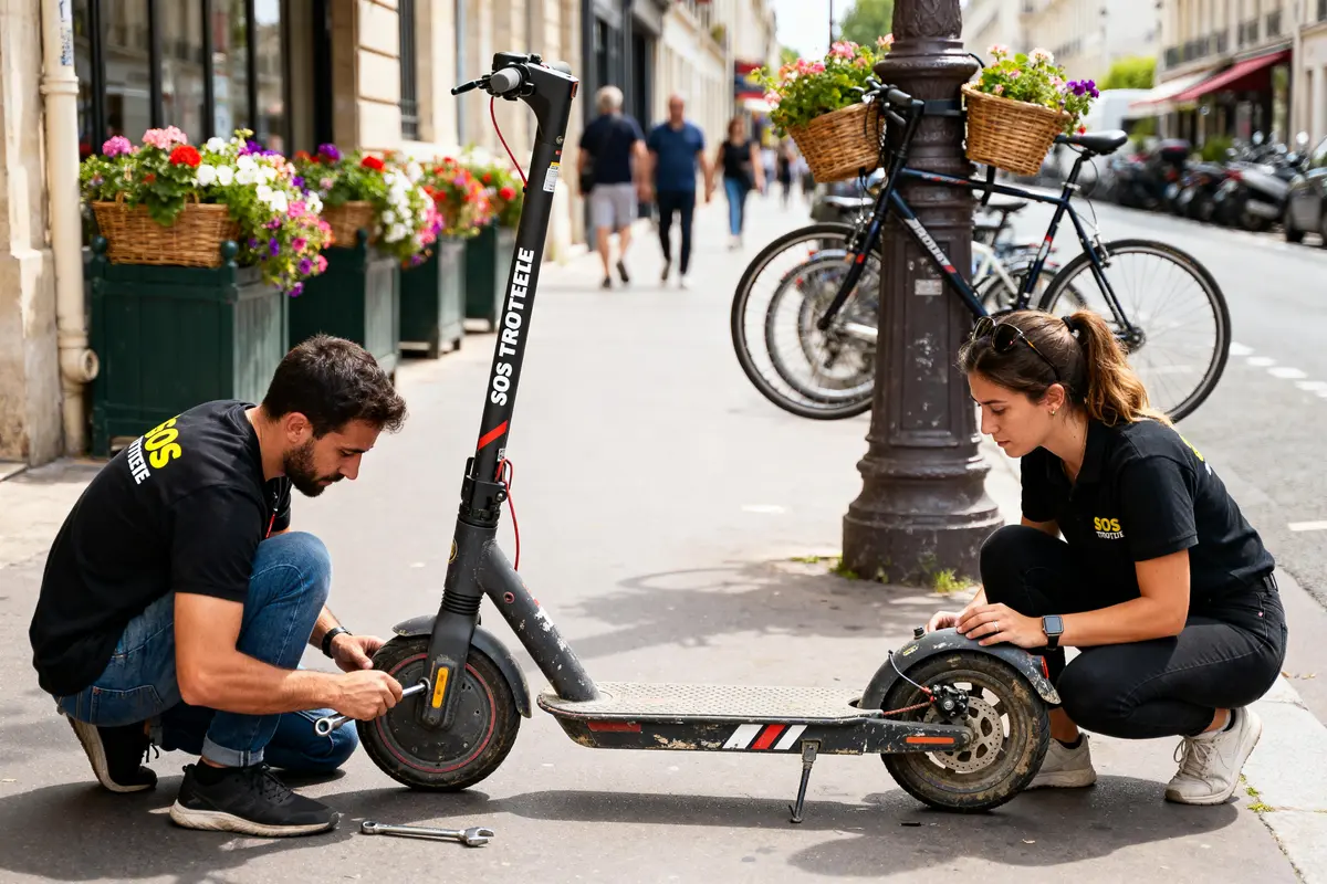 Sos trottinette : vente, réparation rapide et dépannage