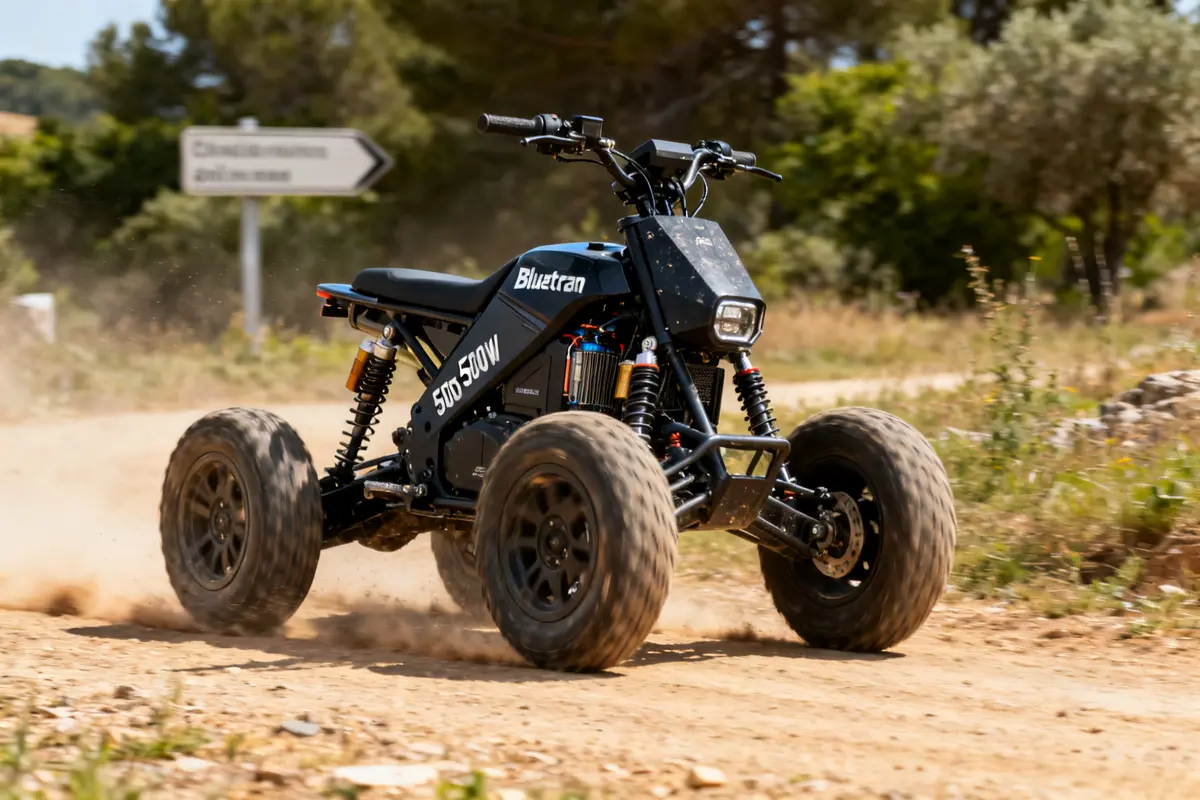 Bluetran Lightning : trottinette électrique puissante et performante