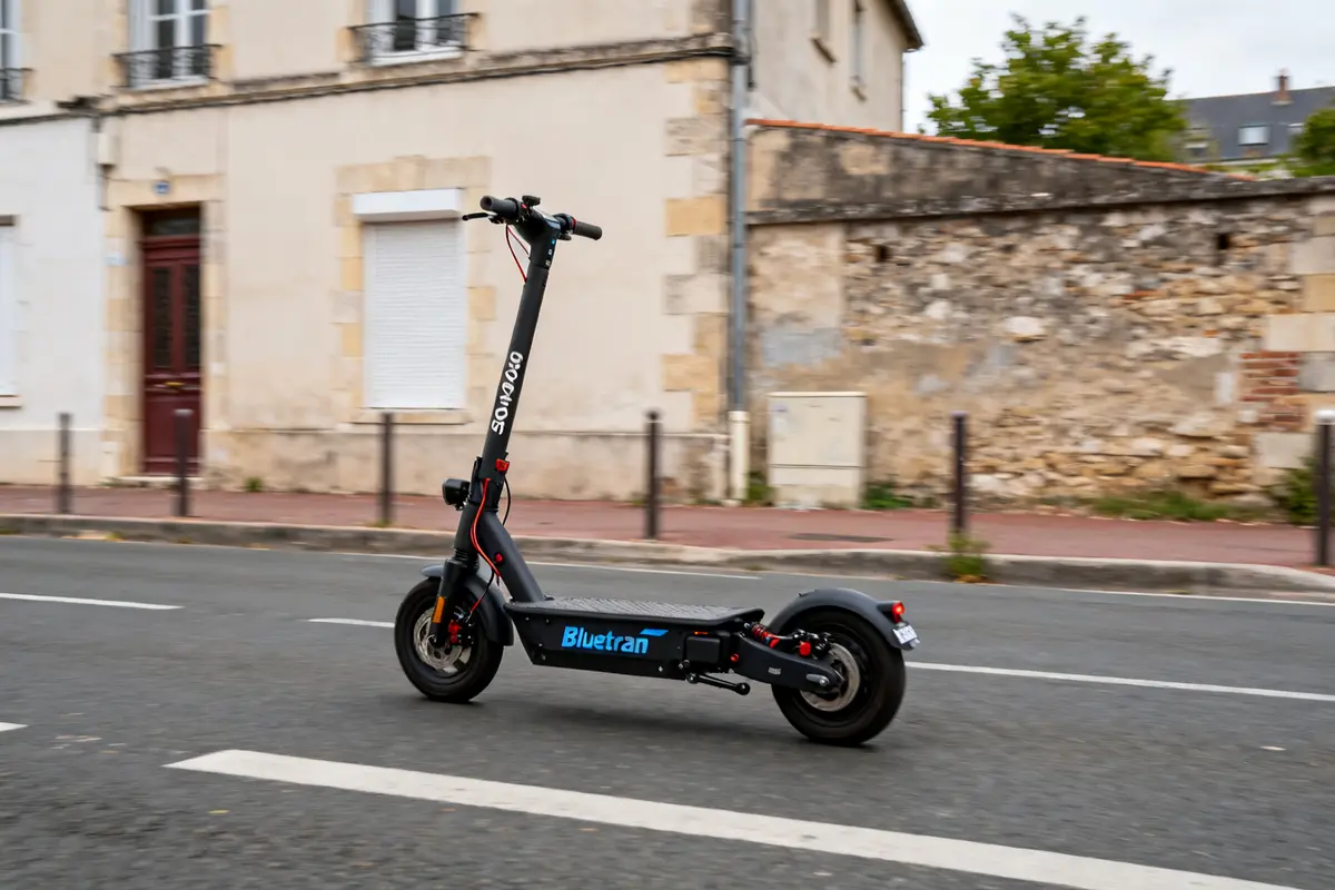 Bluetran Lightning : trottinette électrique puissante et accessoires ⚡
