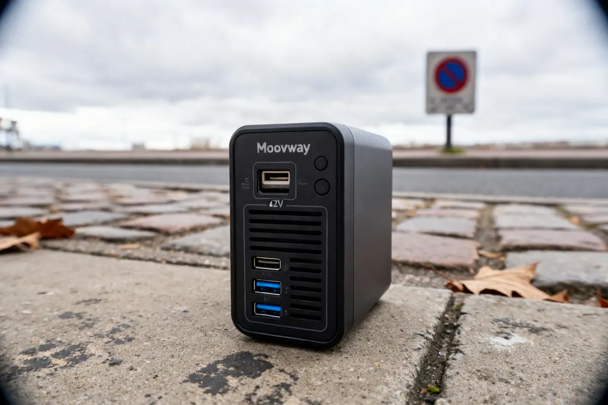 Chargeur de draisienne Moovway 42V : Sécurité et performance