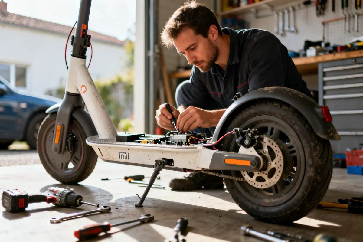 Débrider une trottinette Xiaomi : guide rapide et efficace