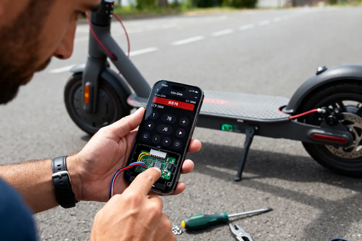 Débrider la vitesse max de l’Urban Glide E-Cross Max 2×2 : Tuto ⚡