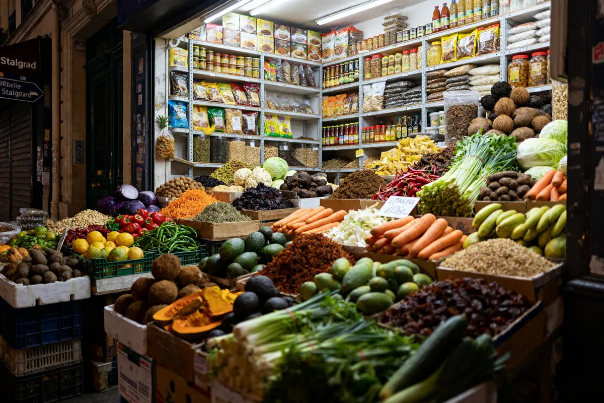 Magasin Stalingrad : épicerie exotique et primeurs à Paris